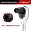 CASOMAN 13-Piece 3/8" Drive Low Profile Impact Torx Bit Socket