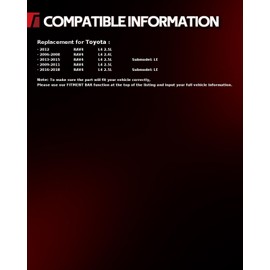 Torchbeam Front Brake Calipers Set for Toyota RAV4 2006-2018, Front Left and Front Right Calipers with Bracket Replace # 19B3196+19B3197