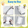FACATH 3x5 Photo Sleeves for 2/3/4 Ring Binder, Index Card