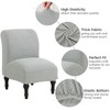 MIFXIN - Funda elástica de punto para silla sin brazos,