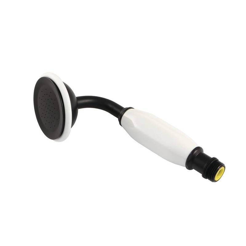 Kingston Brass K106A0 Victorian Hand Shower Head, Matte Black 6.88