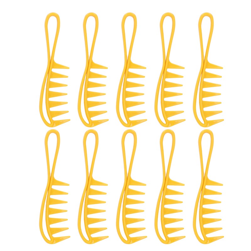 10pcs Wide Tooth Comb Large Texture Combs Wide Tooth Curl