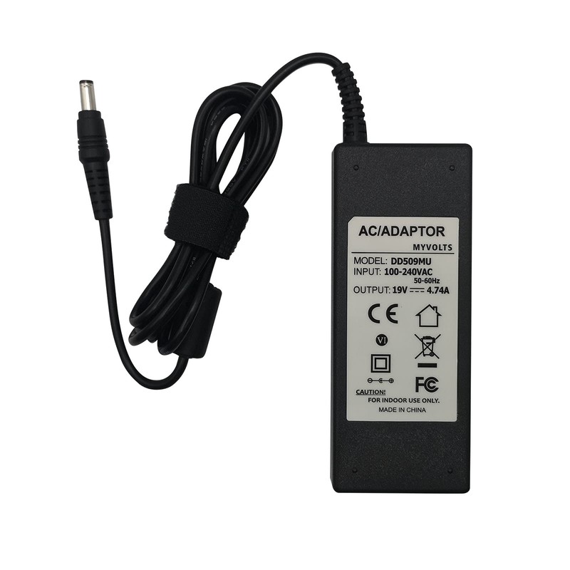 MyVolts 19V EU Power Supply Compatible with Buffalo DriveStation Quad