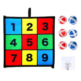 SATOMO Strategout Game Target Guard Wall Mounted 6 Balls for Indoor Indoor Event (25 x 25 cm)