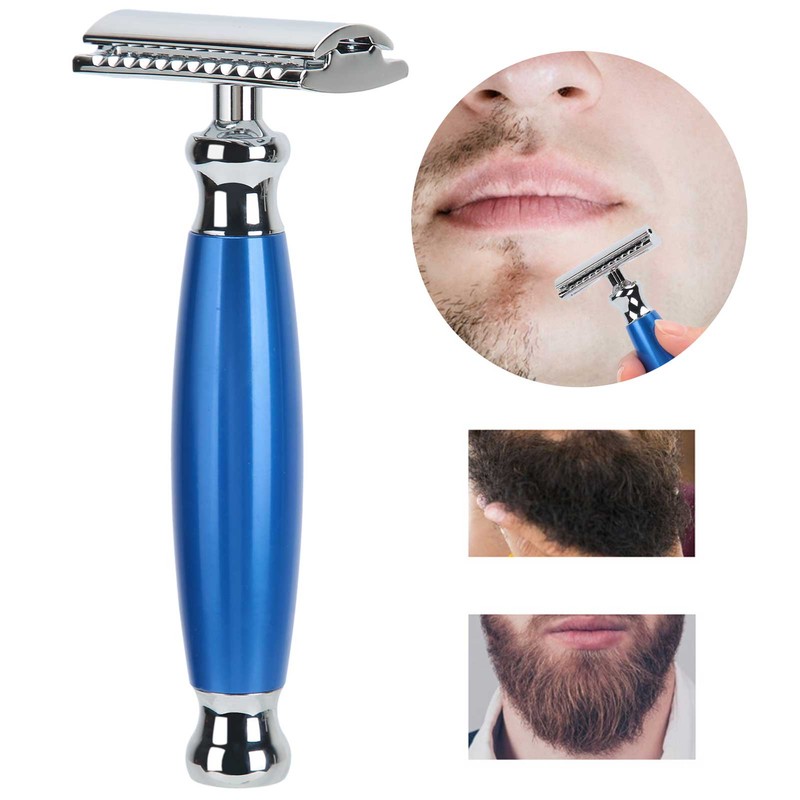 Men Razor Manual Safety Shaving Knife Hair Remover Tool for