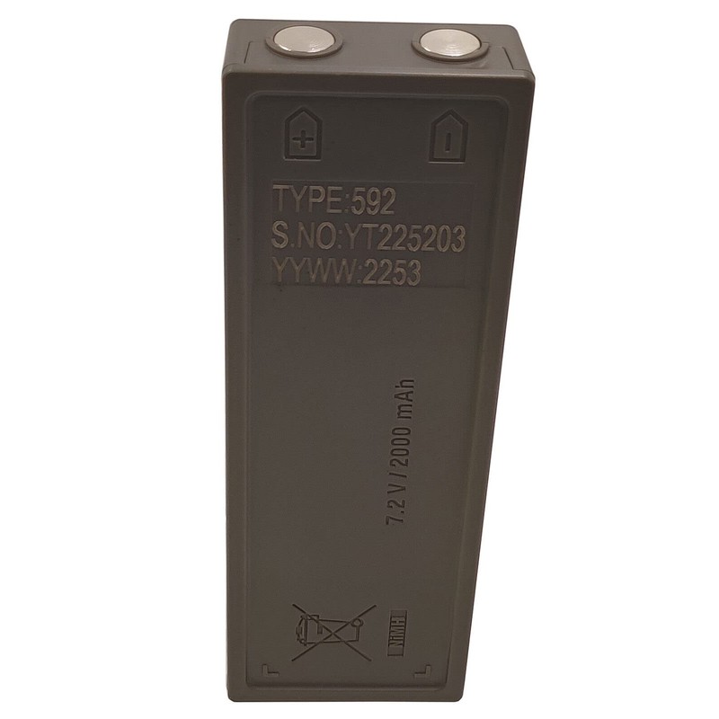 Zivases 2-Pack 2000mAh RSC7220 13445 NiMH 592 Battery 7.2V for