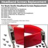Sam&Johnny Studio Headband Screws Replacement Headset Screws for Beats Studio