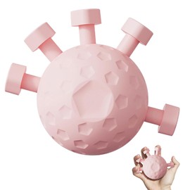 Finger Strengthener, for Strength Training Grip Strengtheners Ideal Hand and Finger Muscle Exerciser for Musicians Athletes and Rehab Patients Portable Grip Strengthener(Pink)