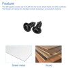 uxcell Hex Socket Self Tapping Screws, M3 x 6mm Carbon