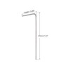 TOP-VIGOR 5Pcs 0.7mm Hex Key Wrench, Metric CR-V L Shaped