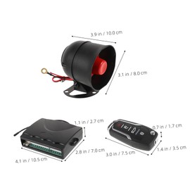 STOBAZA 1Set Car Alarm Security System Keyless Entry Remote Starter with Central Locking Kit for Enhanced Vehicle Safety and Convenience Easy Installation and Theft Protection