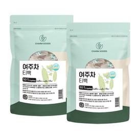 Charm goods 국내산 여주차 티백 순수 100프로 여주 열매 차 50티백X2팩