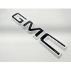 Auto Fit Rear Tailgate GMC Black White OVERLAY Emblem Badge