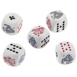 Piatnik 2970 - Pokerwürfel 16mm (5St)