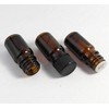 6Pcs Amber Glass Essential Oil Bottles with Orifice Reducer and