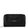 Lancaster Maya, Unisex Adult Travel Accessory Wallet, Noir