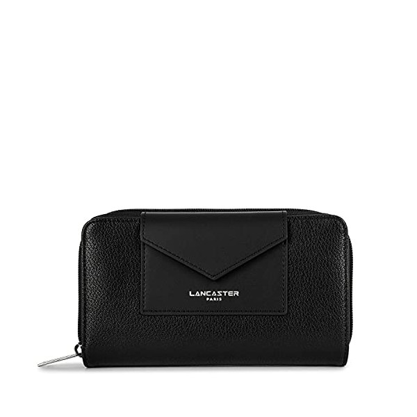 Lancaster Maya, Unisex Adult Travel Accessory Wallet, Noir