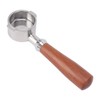 51mm Bottomless Portafilter 2 Ears Stainless Steel Basket and Redwood