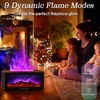 Fireplace Essential Oil Diffuser, 9 Flame Colors, 250ML Cool Mist