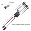 NECESPOW 6-in-1 Solar Connector Kit with Female and Male Connectors,