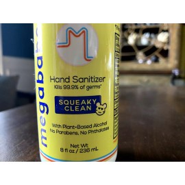 MEGABABE Hand Sanitizer [2]- w/plant alcohol | No parabens, phthalates, sulfates