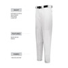 Russell Athletic Solid Change Up Baseball Pant White 2XL