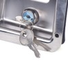 Yiponyt 4Pcs Stainless Steel Trailer Paddle Door Latch Handle Rv