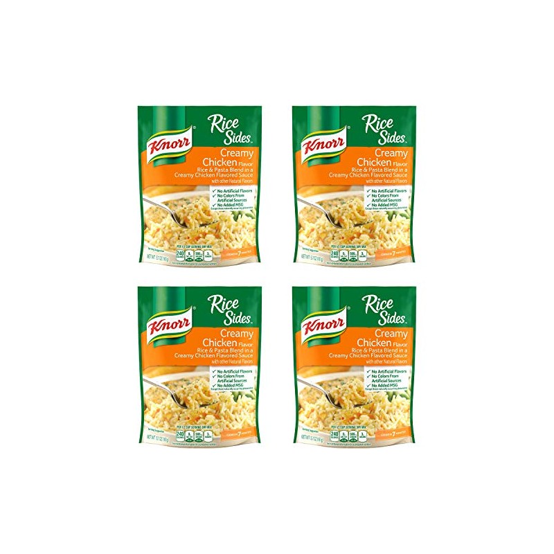Knorr Rice Side Dish, Creamy Chicken, 5.7 oz (Pack of