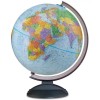 Globemaster Globo Terráqueo Azul Didáctico 30.5cm Con Relieve Montañas