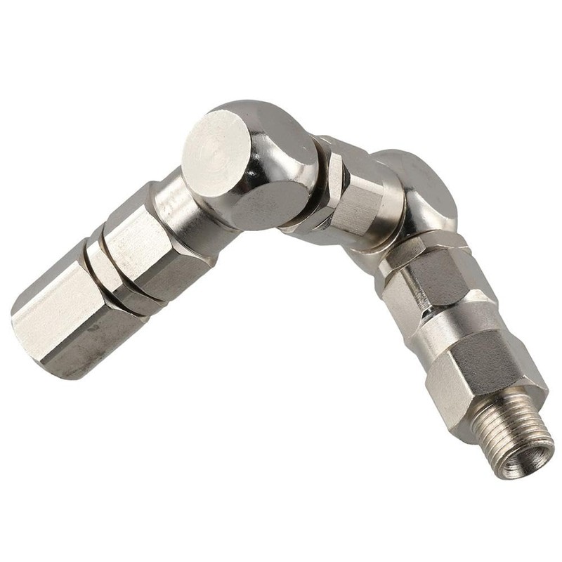 napkery 1/4 Z-Type Rotary Joint Paint Sprayer Pump Accessory 1/4"(M)