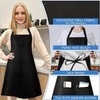 Incisite 12Pack Bib Apron,Aprons Bulk with 2 Pockets,Unisex Apron Bulk