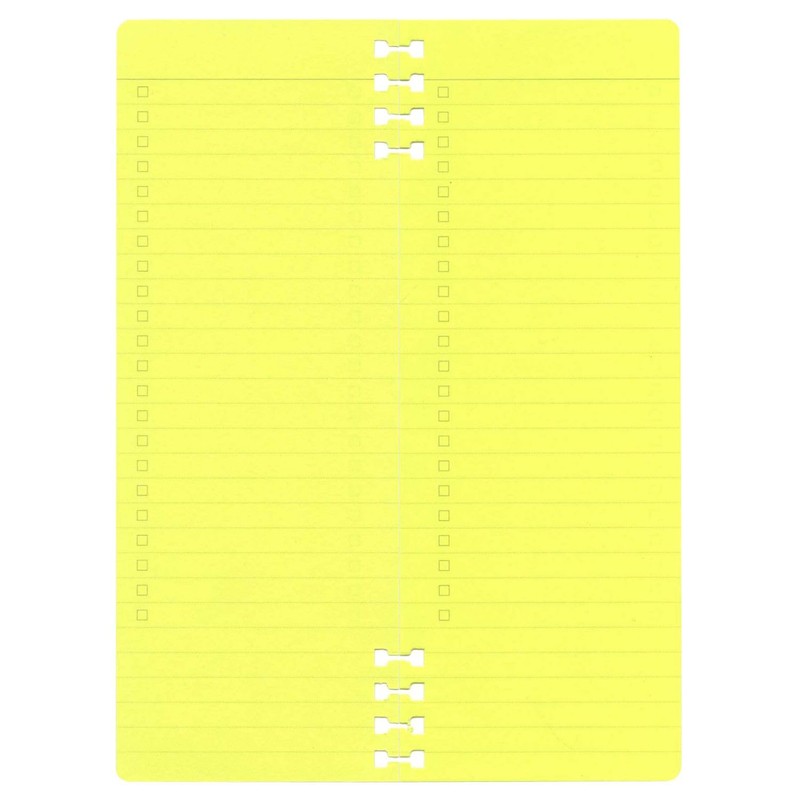 Delphonics Rolburn Flexible Refill To Do A5 (Neon Yellow)