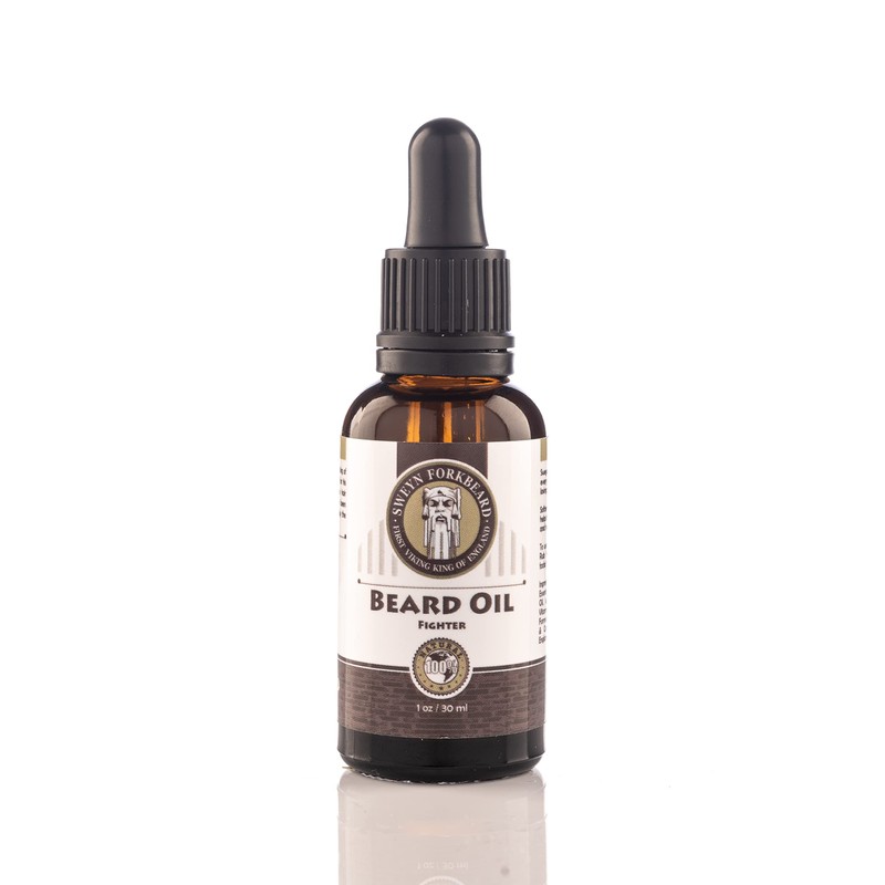 Beard Oil Fighter 100% Organic Premium Beard Oil Made in