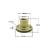 ReliaBot 300mm T10 Tr10x2 Lead Screw and Brass Nut Kit