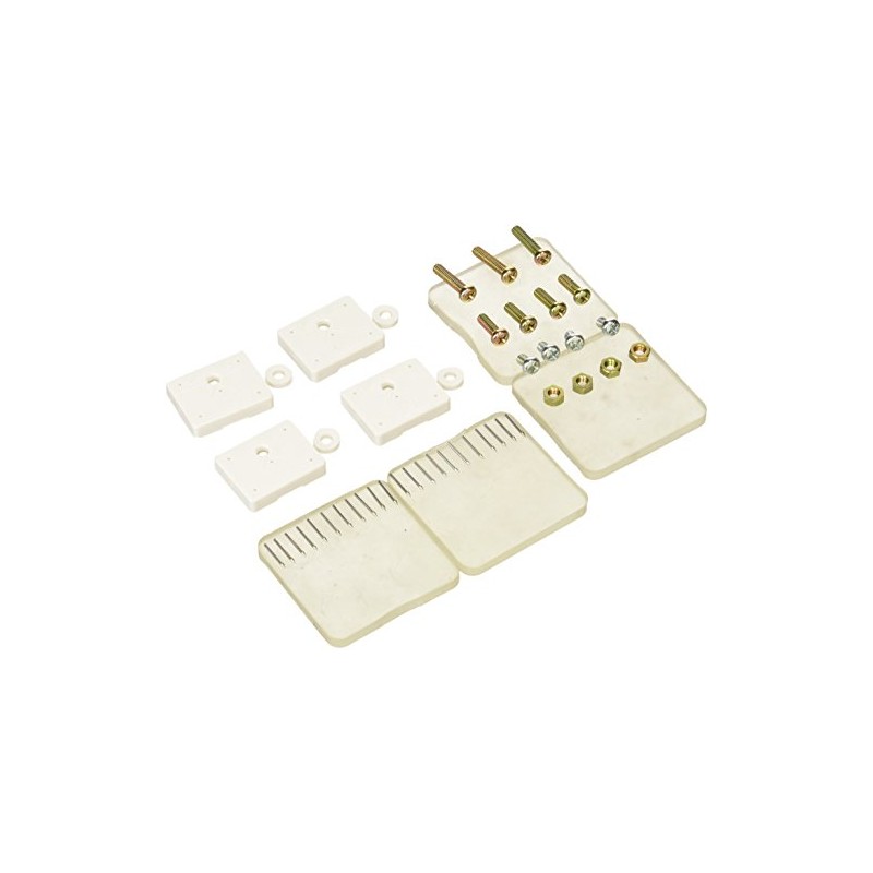 Iris Ohyama Post Wall Mounting Hardware Set, White
