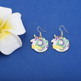 KEYCHIN Buzz Lightyear & Slinky Dog & Hamm Earrings Toy Movie Fans Gifts Toy Cartoon Charaters Jewelry (Buzz ER)