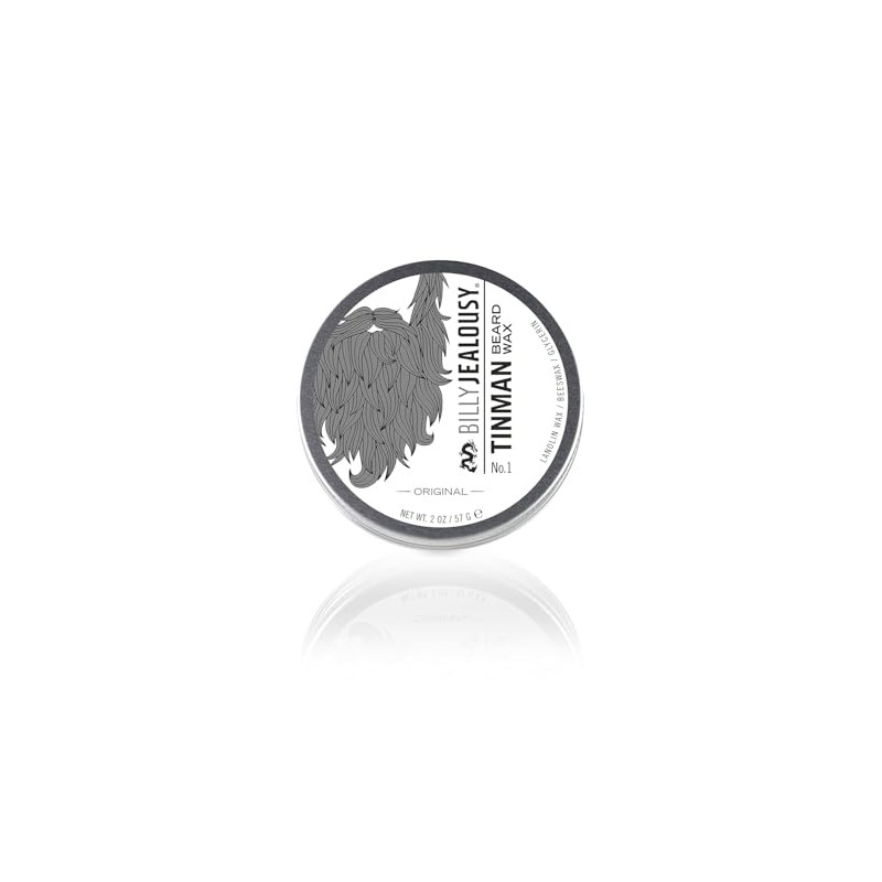 Billy Jealousy Tin Man No 1 Beard Wax, 2 oz.