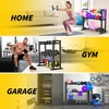 LarFaFa 3-Tier Adjustable Dumbbell Rack, Weight Rack for Home Gym