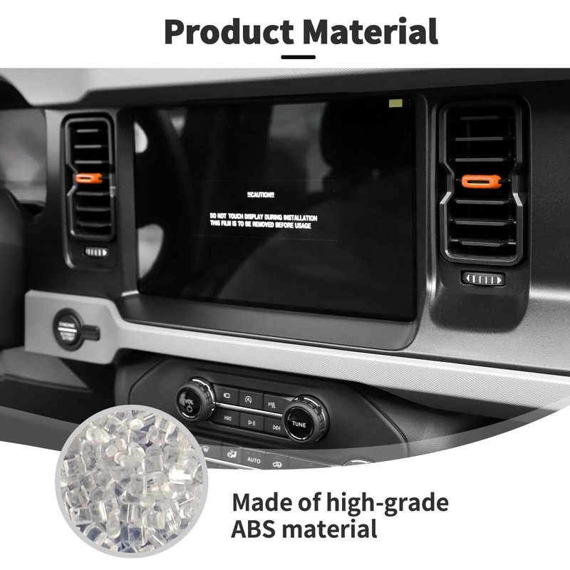 JWWY for Bronco Center Console Air Conditioning Vent Adjustment Device