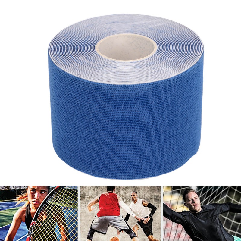 2PCS Athletic Kinesiology Tape 5cm Width 5m Length Muscle Sticker