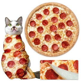 Ohjijinn Cat Wrap for Cutting Nails, Tortilla Blanket Pet Supplies Cat Washing Bag, Burrito Blanket Cat Restraint for Nail Clipping, Multifunctional Pet Tool Gifts for Cat Lovers