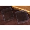 Transparent Packaging Box Set: 100 Pieces Transparent Gift Boxes Macaron