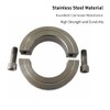 AZSSMUK Bore 7/8'' Double Split Shaft Collar Stainless Steel Lock