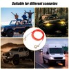 Wakauto 1 Pc Tow Rope Towing Strap Pulling Rope Car