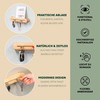 eluno Key Holder with Practical Shelf, Key Holder, Key Holder