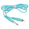 2m Length Tattoo Clip Cord RCA Interface Strong Conductivity Silicone