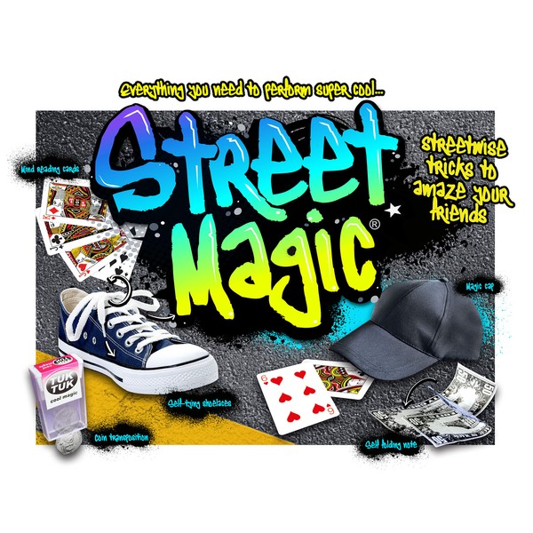 John Adams | Street Magic: streetwise tricks to amaze your friends | Magic Tricks | Ages 8+