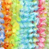 50 Collares Hawaiano Flores Fiesta Boda Xv Años Eventos Neón