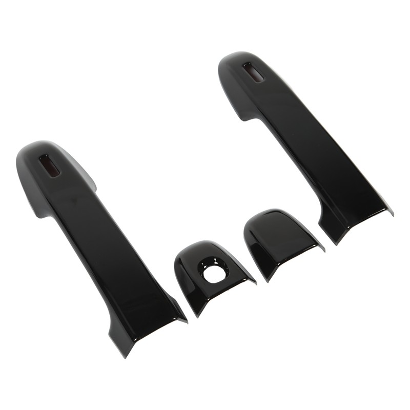 4PCS/Set Exterior Door Handle Covers Lock Caps Stick On Replacement