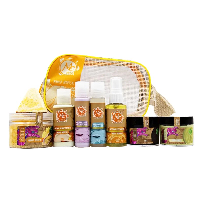 Kit Spa Manicure Y Pedicure, 10 Pzs, Elige Aroma. Mc